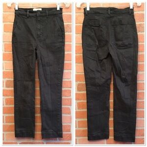 Everlane High Rise Black Jeans Size 0